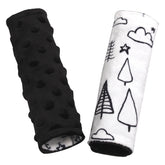 Boryokun car seat strap covers velvet-side for gentle comfort