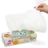 BOS Amazing Odor Sealing Bags box-dispense demonstrates easy access and tidy packaging.