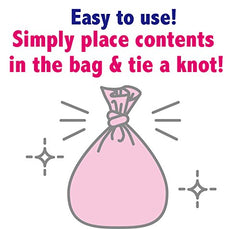 BOS odor-sealing bags unscented odor-sealing technology reduces smells during disposal