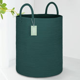 BOSROTY large laundry hamper front view showing 65L capacity for organized clothes