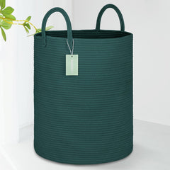 BOSROTY large laundry hamper front view showing 65L capacity for organized clothes