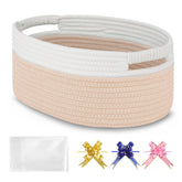 BOSROTY small woven basket with gift bags for easy gifting and storage