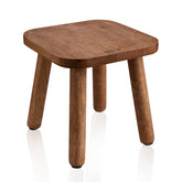 BOTOP small wooden step stool front view showcases sturdy construction for daily use.