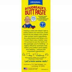 Boudreaux's Butt Paste on skin during application for diaper care use case