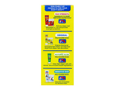 Moisture-sealing protection on diaper area with Boudreaux's Butt Paste Original.