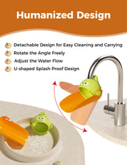 BOVELLA faucet extender double-socket compatibility fits most faucets