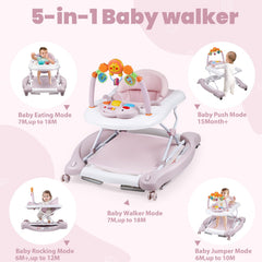 Boyro Baby Walker height adjustment helps maintain proper alignment as your baby grows.