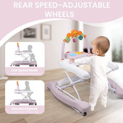 Boyro Baby Walker safety cushions reduce slipping during transitions between modes.