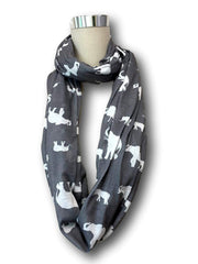 Bozeman Baby Company nursing scarf back view highlights full coverage and privacy.