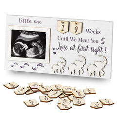 Bprow ultrasound frame front view, a clean keepsake for growing family memories