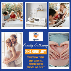 Bprow ultrasound frame gender reveal option for shared joyful moments