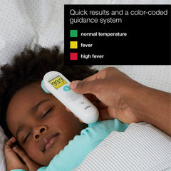 Braun TempleSwipe large backlit LCD aids readability in any lighting.