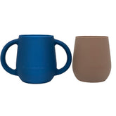 BraveJusticeKidsCo Teenie Tiny Cup warm taupe fits small hands for safe sipping