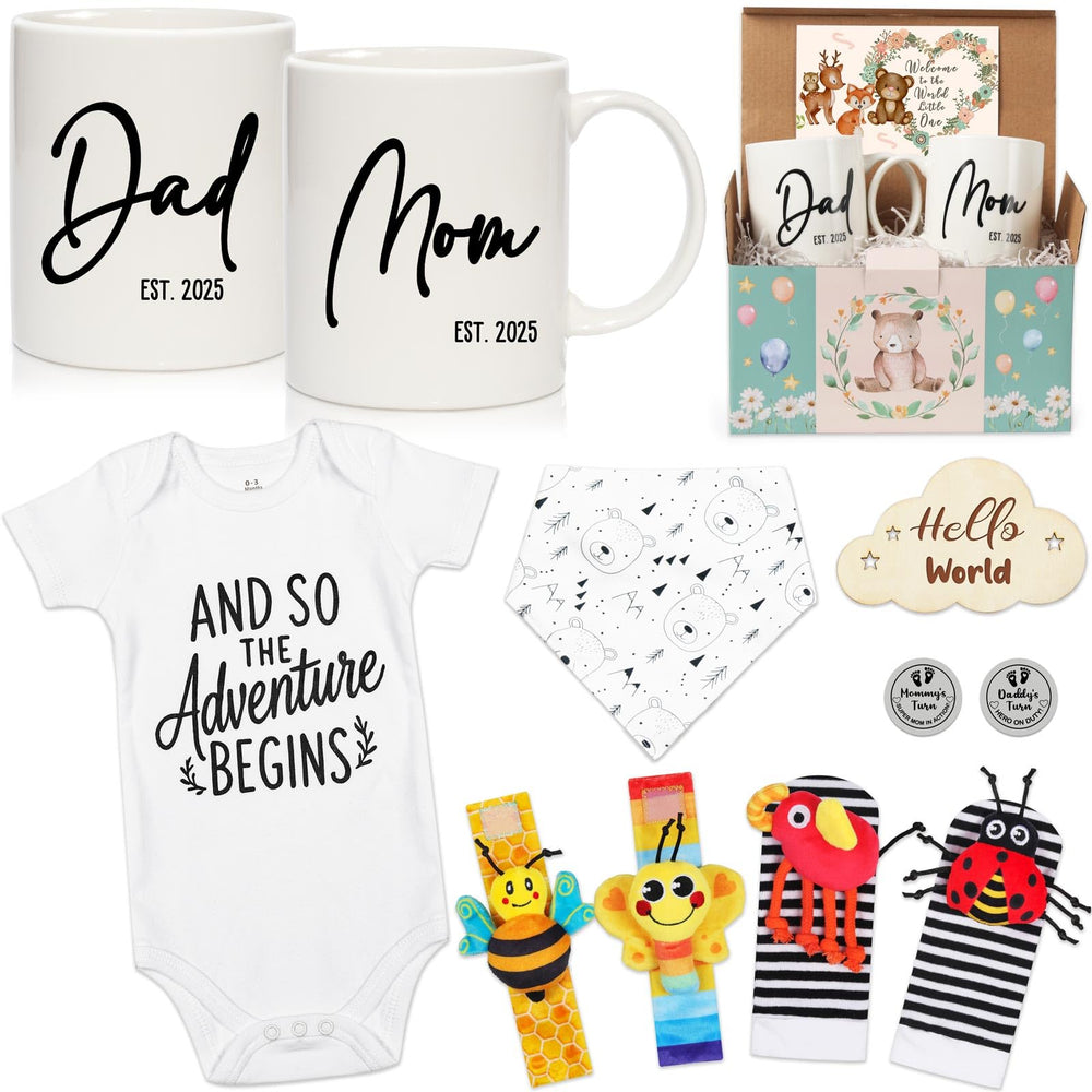 Breezy Valley mom mug est 2025 for daily coffee moments with new moms.