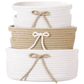Breling Coquette Bow Laundry Hamper large with 3D bow for stylish toy storage.