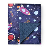 Brenaly baby blanket soft-minky-fabric offers gentle warmth for newborns.