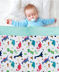 Brenaly blanket 30x40, newborn-toddler swaddling and play-ready.