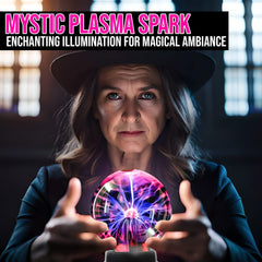 Brewish plasma ball glass shade detail sparks vivid lightning patterns in dark
