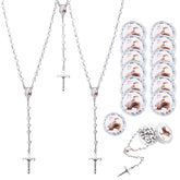 Brilucky guardian baby angel rosary pack box gift-ready for baptisms