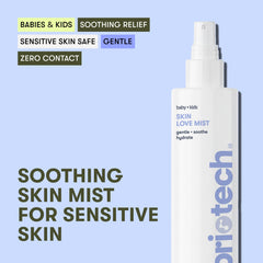 BRIOTECH Baby Skin Love Spray mist application ready for after diaper changes