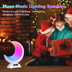 BRNEWO Moon Table Lamp touch dimming offers adjustable brightness for any mood
