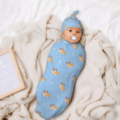Broiteid corgi-soft-fabric: plush polyester for delicate skin comfort.
