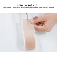 Brrnoo auricle-correction-patch-cut-grid close-up shows 5 cm breaks for easy shaping