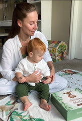 BRUNEI POREI Milestone Blanket markers illustrate date, week, and month milestones