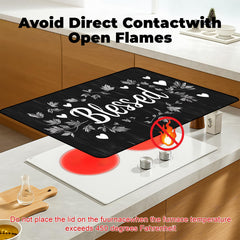 BSFHH scratch-resistant surface protects your stovetop from marks while you cook.