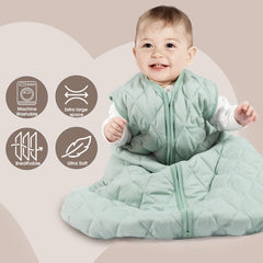 BSTOPPT baby sleep sack hip-friendly loose-leg design supports natural movement