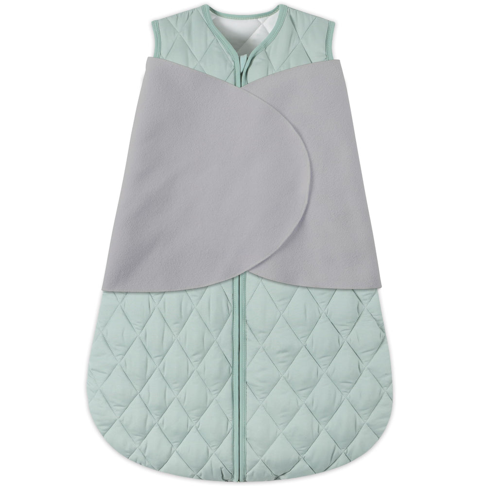 BSTOPPT newborn sleep sack green wings keep baby snug for safer sleep transitions.