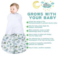 BSTOPPT sleep sack swaddle wings soft cotton close-up for gentle skin comfort