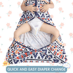 BSTOPPT sleep sack with 2-way zipper for easy night diaper changes
