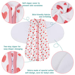 BSTOPPT bottom zip design enables easy diaper changes without unswaddling.