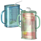 btrfe pouch holder no-squeeze in use preventing spills during toddler snack time