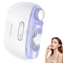 Bubbacare electric nail clipper front view highlighting compact design for all ages.