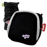 BubbleBum foldable inflatable booster seat - ultra-compact travel storage and mobility.
