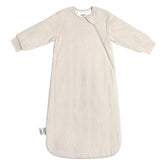 BubblePanda sleep sack fabric close-up shows ultra-soft bamboo rayon for sensitive skin.