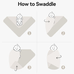 BubblePanda swaddle set with beanie demonstrates convenient newborn outfit and gift-ready set.