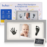 Bubzi Co handprint kit ink pad closeup for crisp newborn prints.