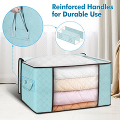 Budding Joy 90L bag see-through window for quick content view