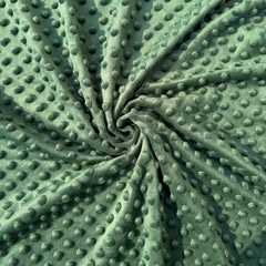 Close-up of Buerhanerry Bugs baby blanket shows soft flannel, skin-friendly warmth.