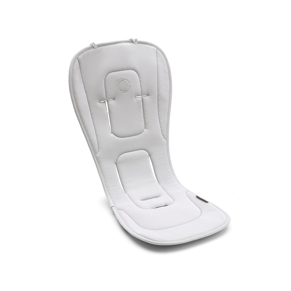 Bugaboo Dual Comfort Seat Liner Misty Grey reversible design for year-round comfort