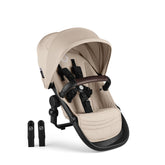 Bugaboo Kangaroo sibling seat side view shows tandem stroller setup for two kids