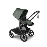Bugaboo Kangaroo side profile stroller demonstrates adaptable design for growing families.