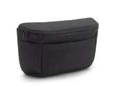 Bugaboo Organizer midnight black front view shows compact storage for on-the-go essentials.