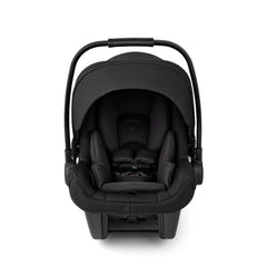 Bugaboo Turtle Air Shield harness with magnetic buckles enables quick one-handed buckling.