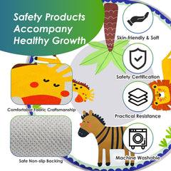 Bugrtarey animal sensory toys encouraging reach and grasp