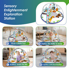 Bugrtarey soft cotton fabric mat surface for gentle play