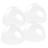 Bulgilia 4-count bottle lids package showing secure seal for Philips Avent bottles